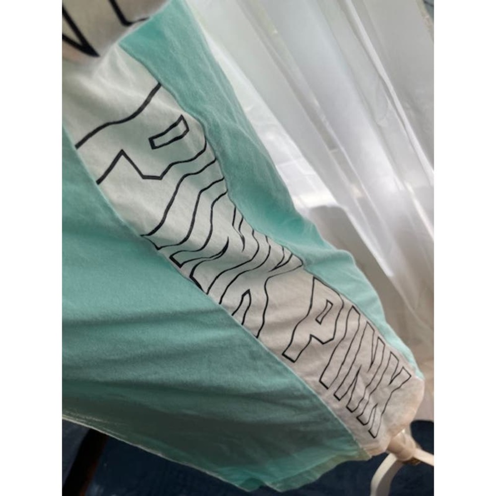 Pink by Victoria's Secret Size Small Hoodie Light Green - Picture 4 of 6